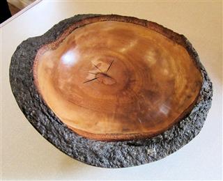 John Spencer's commended oak bowl